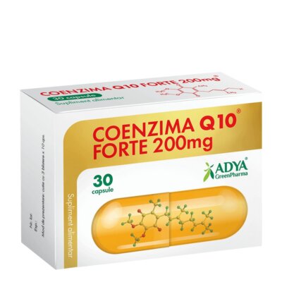 Coenzima Q10 Forte, 30 Comprimate, Adya Green Pharma
