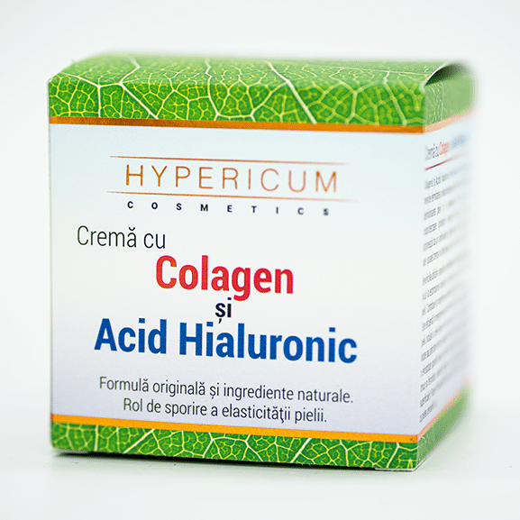 Cremă cu colagen și acid hialuronic, 40 ml, Hypericum