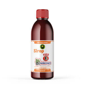 Sirop Coacaz-negru cu Fier și Stevia rebaudiana, 500ml, Hypericum