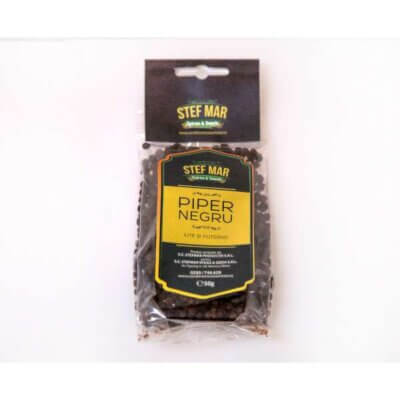 Piper Negru Boabe, 50g, Stef Mar