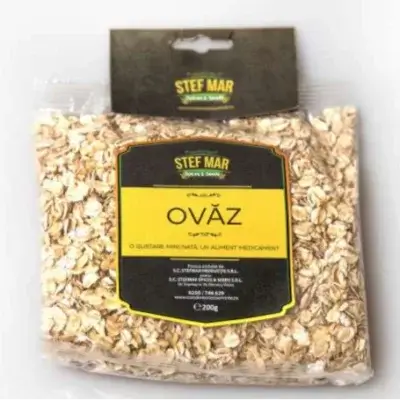 Fulgi de Ovăz, 200g, Stef Mar