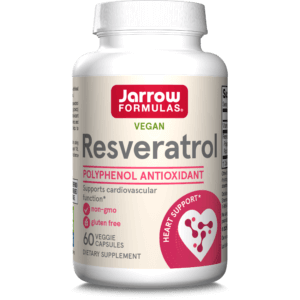 Resveratrol, 100 mg, 60 capsule vegetariene, Jarrow Formulas