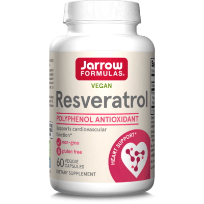 Resveratrol, 100 mg, 60 capsule vegetariene, Jarrow Formulas