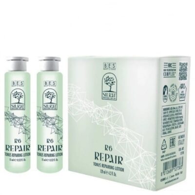 Lotiune Silkat Repair R6 pentru păr, 8 fiole (15 ml/fio­lă), Bes