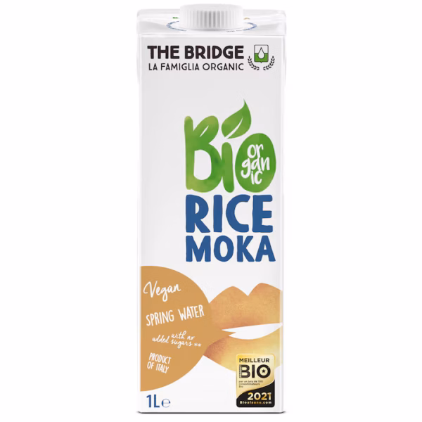 Băutură ecologică din orez moka, 1L, The Bridge