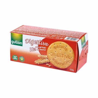 Biscuiți digestivi cu conținut redus de grăsime, 250 g, Gullon