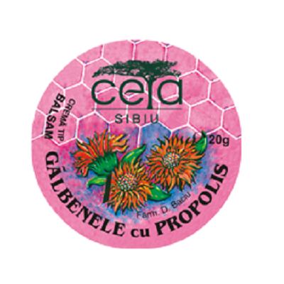Balsam crema cu galbenele si propolis