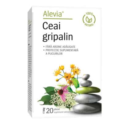 Ceai Gripalin, 20 plicuri, Alevia