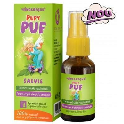 PufyPuf spray cu salvie