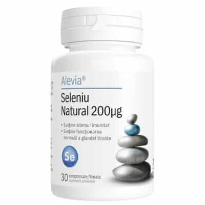 Seleniu, 200 mcg, 30 comprimate, Alevia Seleniu, 200 mcg, 30 comprimate, Alevia