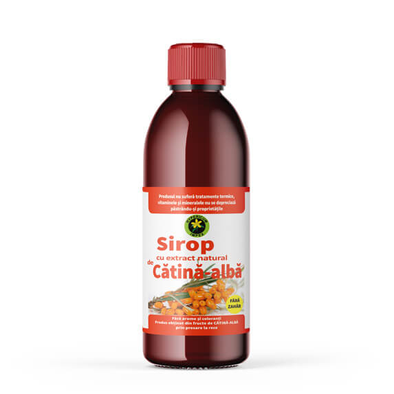 Sirop de cătină fără zahăr