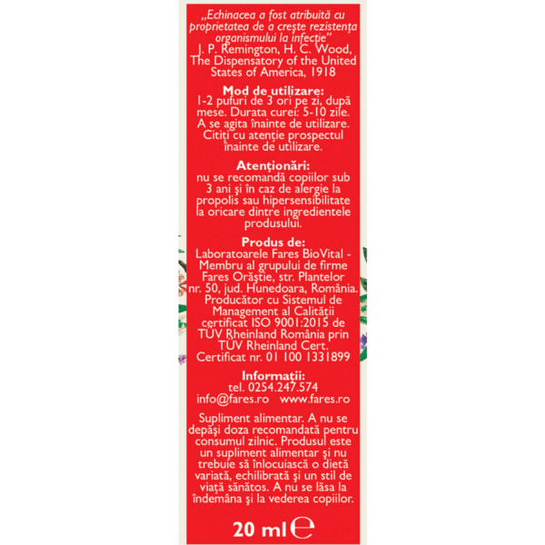 Biosept Protect A30, spray pentru gât, 20 ml, Fares Biosept Protect A30, spray pentru gât, 20 ml, Fares – imagine 3