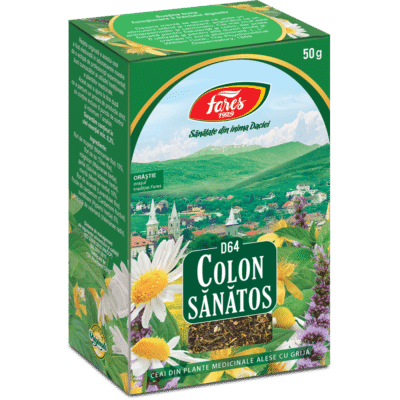 Ceai Colon sănătos D64, 50 g, Fares