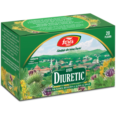 Ceai Diuretic U101, 20 plicuri, Fares