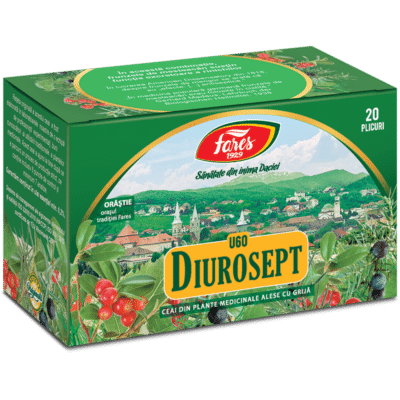 Ceai Diurosept U60, 20 plicuri, Fares