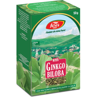 Ceai de ginkgo biloba N155, 50 g, Fares