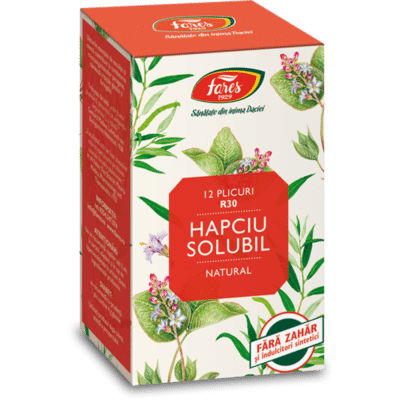 Hapciu R30 Răceală și Gripă, solubil, 12 plicuri, Fares