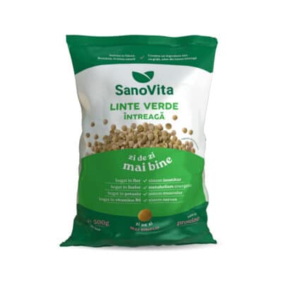 Linte verde, 500 g, Sanovita
