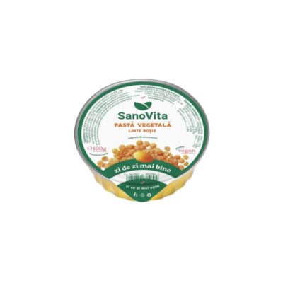 Pasta vegetală din linte roșie, 100 g, Sanovita Pasta vegetală din linte roșie, 100 g, Sanovita