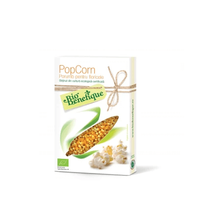 popcorn porumb pentru floricele eco bio 175g sly nutritia