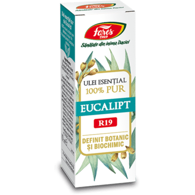 Ulei esențial de eucalipt R19, 10 ml, Fares