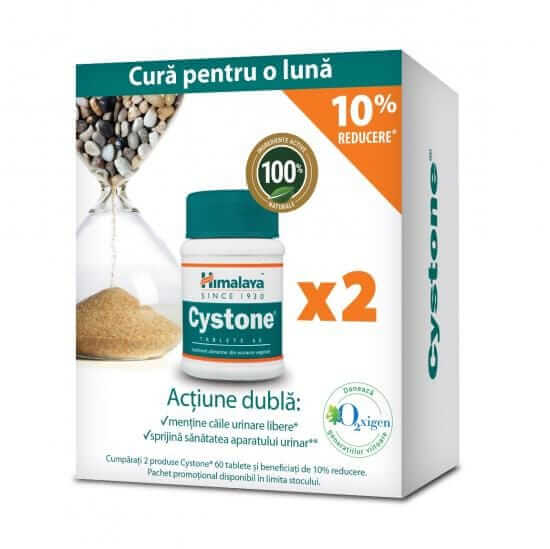 pachet cystone 120 tablete himalaya