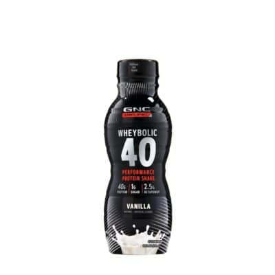 GNC AMP Wheybolic 40, Shake Proteic RTD cu Aroma de Vanilie, 414 ml