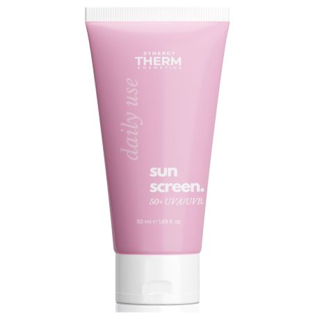 Cremă zilnică cu protecție solară SPF50+ Daily Use Sunscreen, 50 ml, Synergy Therm