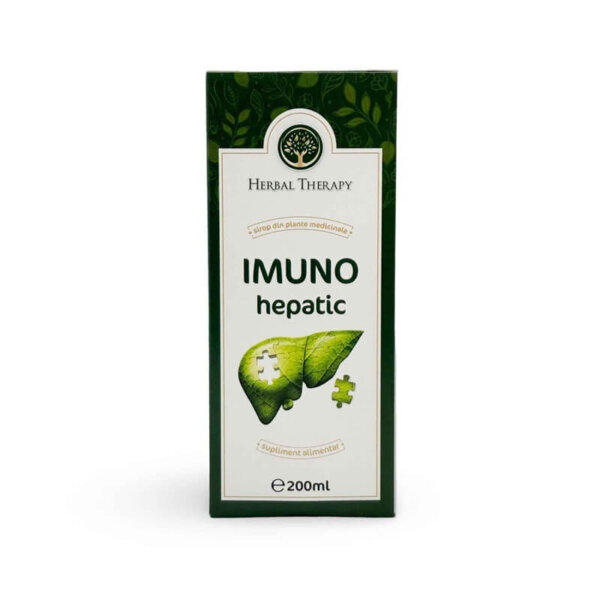 Sirop Imuno Hepatic, 200 ml, Herbal Therapy