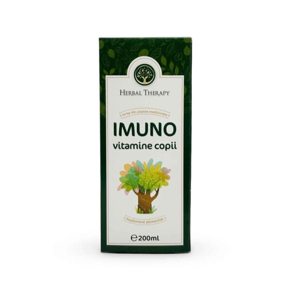 Sirop Imuno Vitamine Copii, 200 ml, Herbal Therapy