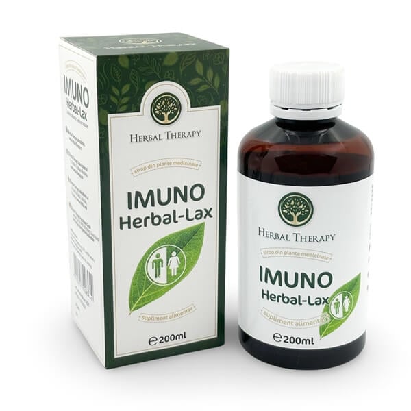 Sirop Laxativ Imuno Herbal-Lax, 200 ml, Herbal Therapy