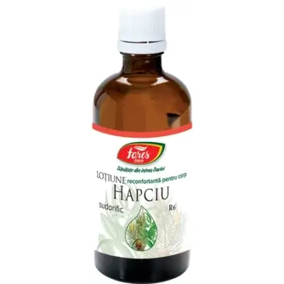 Hapciu sudorific loțiune R6, 100 ml, Fares