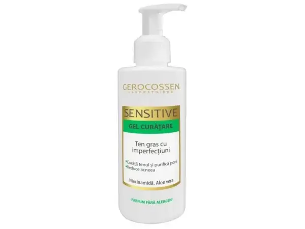 Gel de Curățare Sensitive, 200 ml, Gerocossen