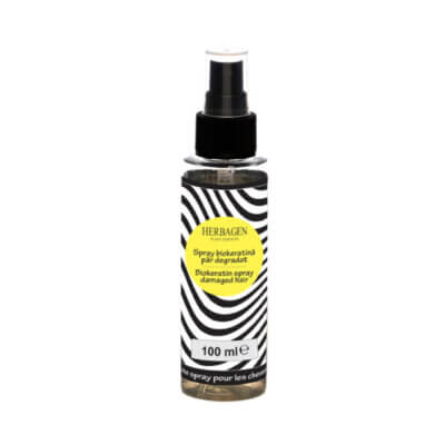 Spray biokeratină pentru păr degradat, 100ml, Herbagen