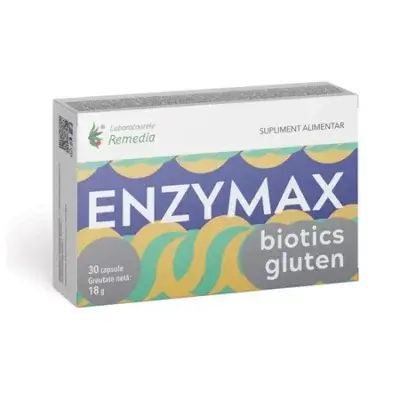 Enzymax Biotics Gluten, 30 capsule, Remedia