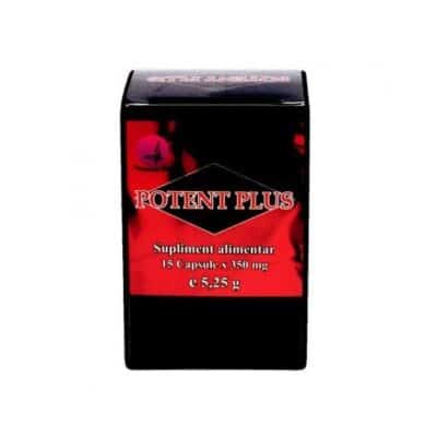 Potent Plus 350mg, 15 capsule, Naturalia Diet