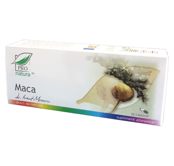Maca, 30 capsule, Pro Natura