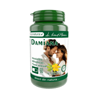 Damiana, 60 capsule, Pro Natura