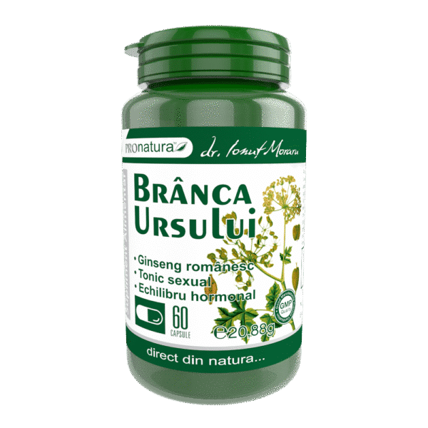 Branca Ursului, 60 capsule, Pro Natura