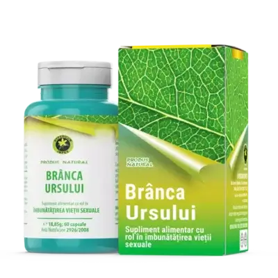 Brânca Ursului, 60 capsule, Hypericum