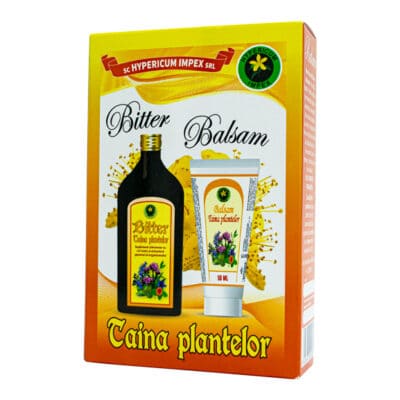 6422572011040 Bitter Taina Plantelor, 200 ml + Balsam Taina Plantelor, 50 ml, Hypericum