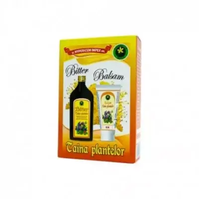 Bitter Taina Plantelor, 200 ml + Balsam Taina Plantelor, 50 ml, Hypericum