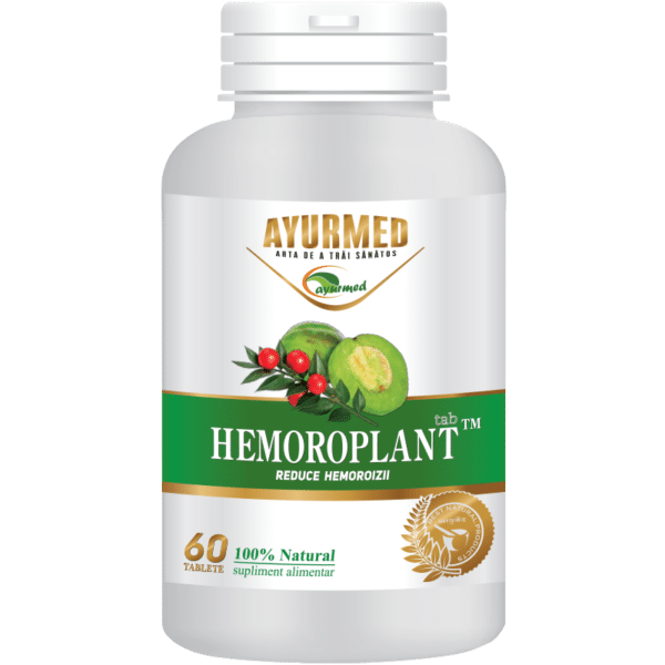 Hemoroplant, 120 comprimate, Ayurmed