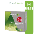 Pachet Omega 3-6-9, 2*30 capsule, Adams Supplements