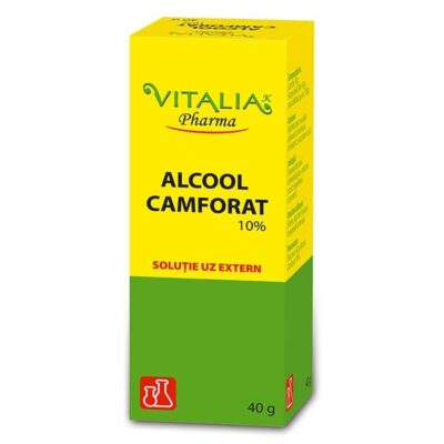 Alcool Camforat 10 %, 40 g, Vitalia Pharma