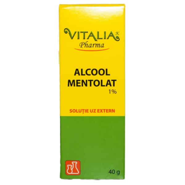 Alcool Mentolat 1 %, 40 g, Vitalia