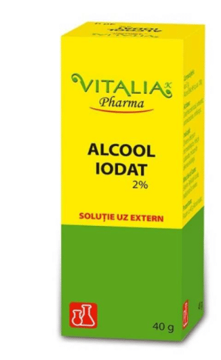 Alcool Iodat 2 %, 40 g, Vitalia