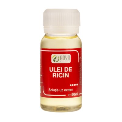 Ulei de Ricin, 50ml, Adya Green Pharma