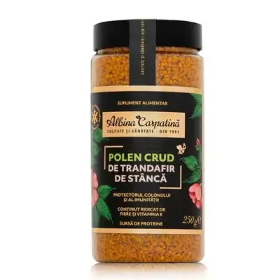 Polen crud trandafir de stancă, 250 g, Albina Carpatină