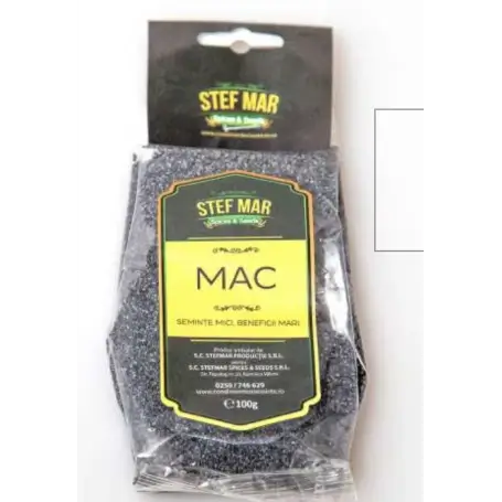 Semințe de mac, 100g, Stef Mar